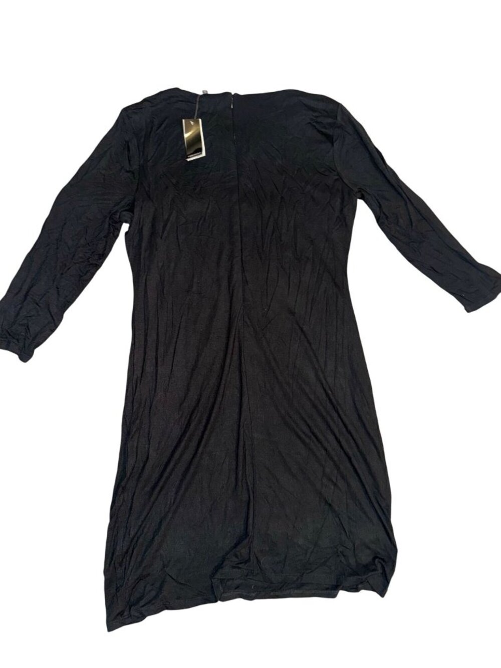 Premise Womens Black Long Sleeve Dress With Studded Front Detail - Picture 8 of 10